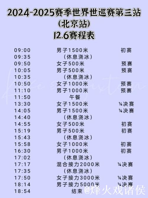 短道速滑世巡赛第二站赛程公布 中国队全力冲击冬奥资格